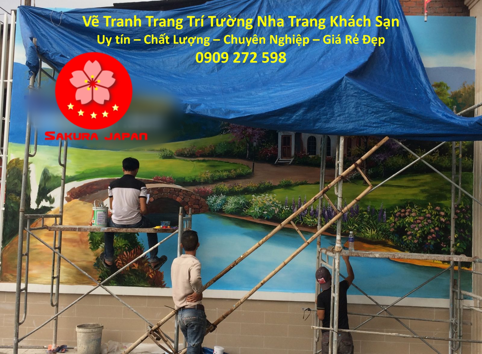 Dịch vụ Vẽ Tranh Tường Nha Trang cho Khách sạn