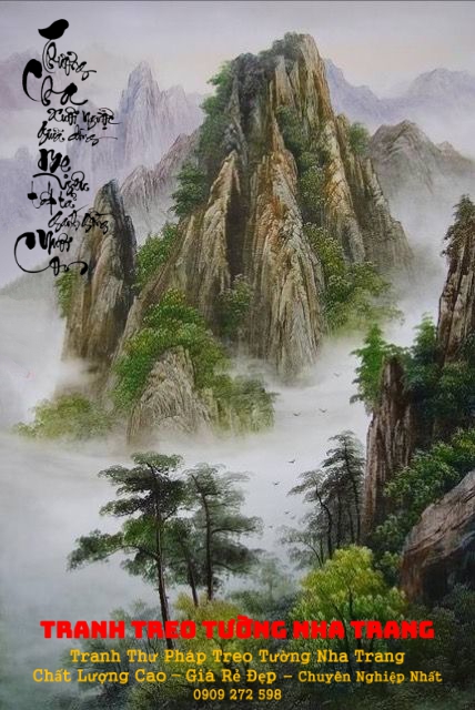 Địa chỉ Tranh Thư Pháp Treo Tường Nha Trang Chất Lượng Cao