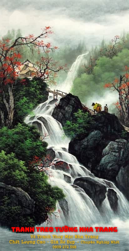 Vẽ Tranh Thủy Mặc Nha Trang Đẹp