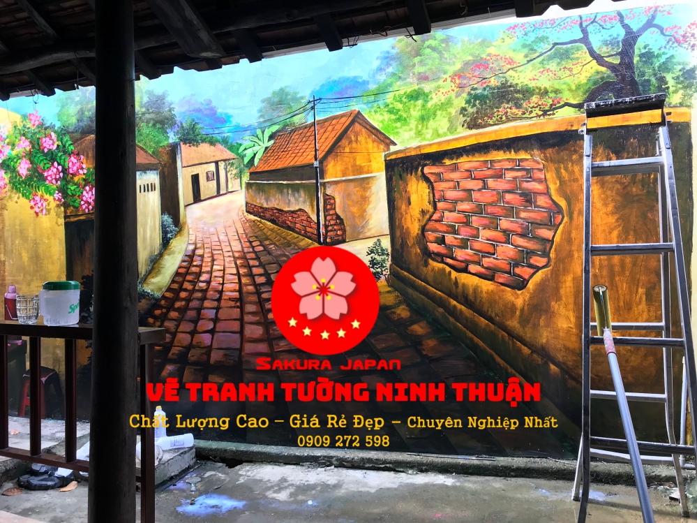 Dịch Vụ Vẽ Tranh Tường Ninh Thuận Chuyên Nghiệp Rẻ Đẹp